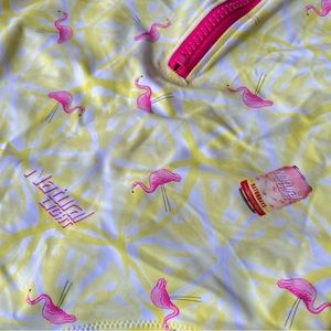 Natural Light Naturdays flamingo one piece swimsuit size xl